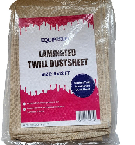 Cotton dust sheet large - 5,