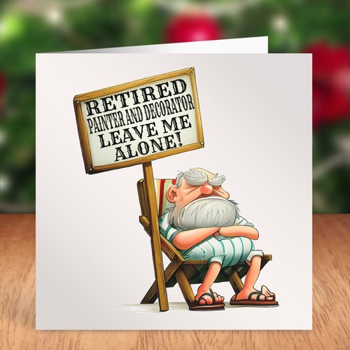 Retired painter and decorator - retired,