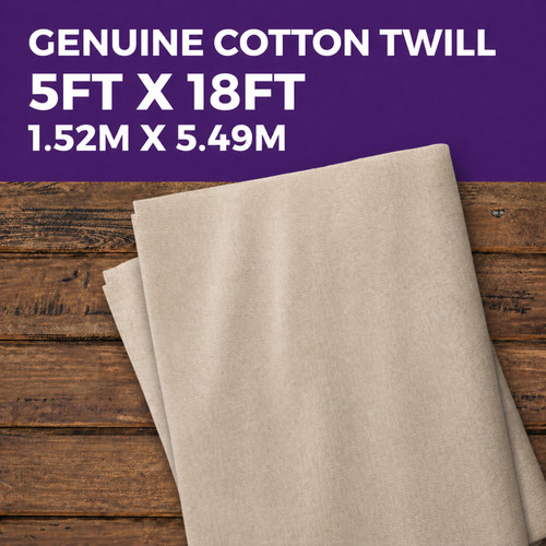 5ft 18ft 100 cotton dust - x, 100%cotton