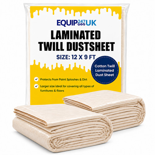 Cotton dust sheet - cotton, large