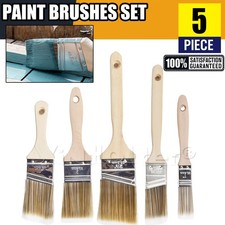 5PCS Paint Brush Set Wooden