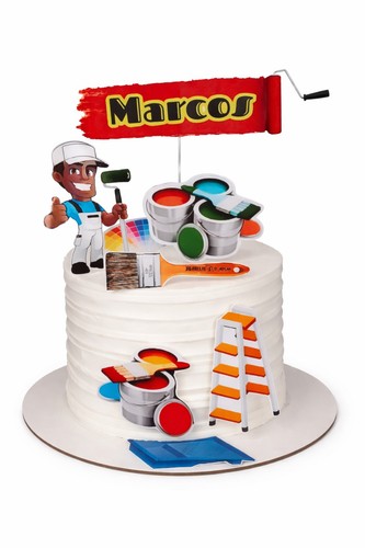 Painter and decorator - and,