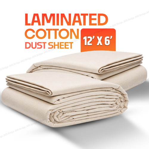 Cotton dust sheet - cotton,