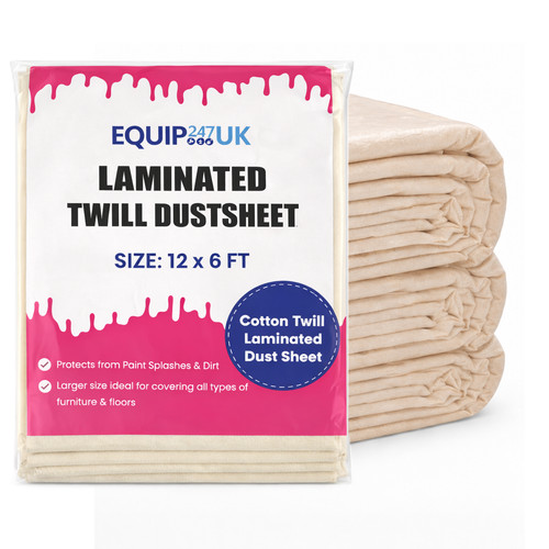 Cotton dust sheet large - 3,