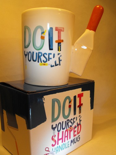 Diy painter and decorators mug - and,